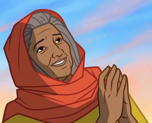 Illustration: Die Prophetin Debora