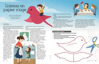 The Red Paper Bird