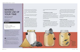 Making Good Use of Your Time