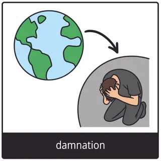 damnation gospel symbol