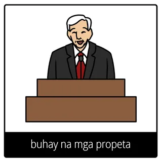 simbolo ng ebanghelyo para sa buhay na propeta