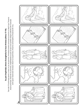 Pagină cu activități: Eu pot împărtăși altora Evanghelia.