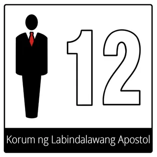 simbolo ng ebanghelyo para sa Korum ng Labindalawang Apostol