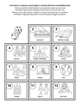 faqja e veprimtarisë për fëmijët