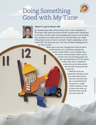 Doing Something Good with My Time