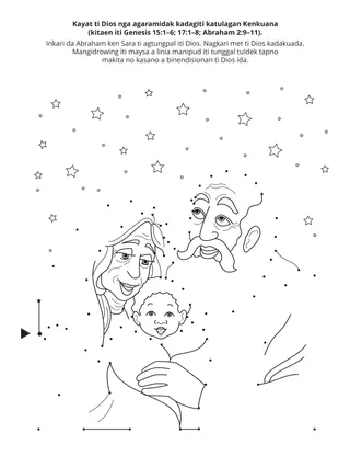 panid ti aktibidad iti Primary: Tarigagayan ti Dios nga agaramidak kadagiti katulagan Kenkuana