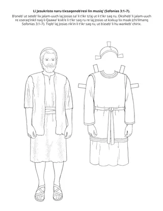 Perel re kok’ k’anjel reheb’ li kok’al: Li Jesukristo naru naxsaqob’resi ru lin musiq’