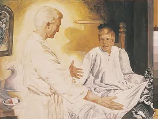 ジョセフ・スミスを訪れるモロナイ