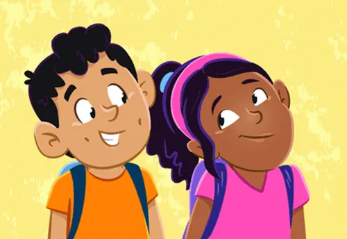 Margo and Paolo smiling