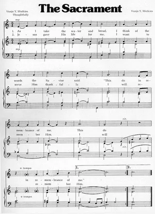 Music, The Sacrament