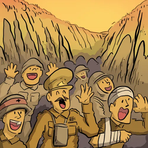 soldiers singing