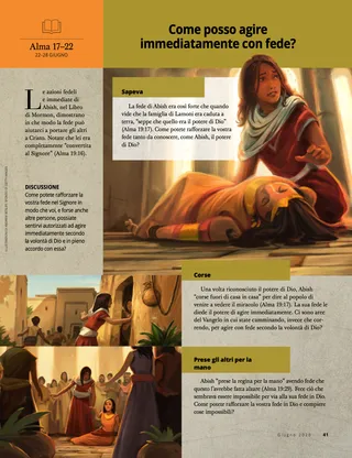 How can I act immediately with faith