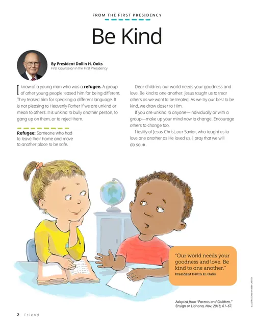 Page PDF of two children talking