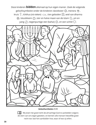 Eleventh Article of Faith coloring page