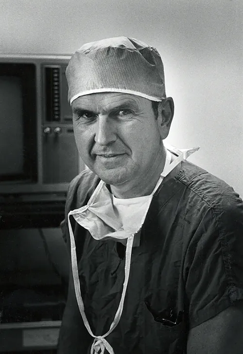President Russell M. Nelson as a surgeon