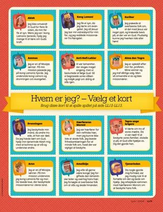 Who Am I—Pick a Card