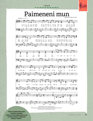 sheet music
