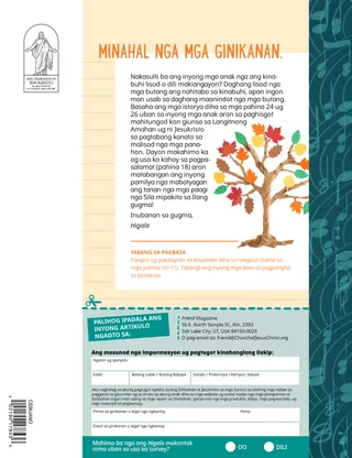 sulat ngadto sa mga ginikanan