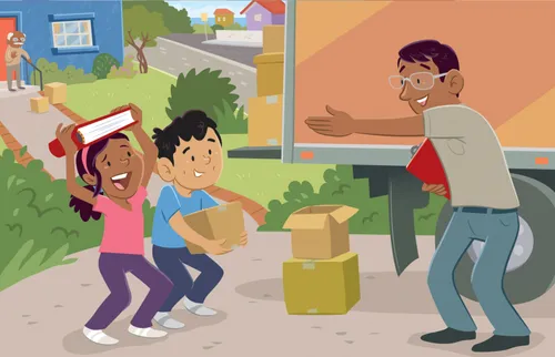 Margo and Paolo with their neighbor