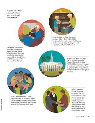 we believe in following the prophet