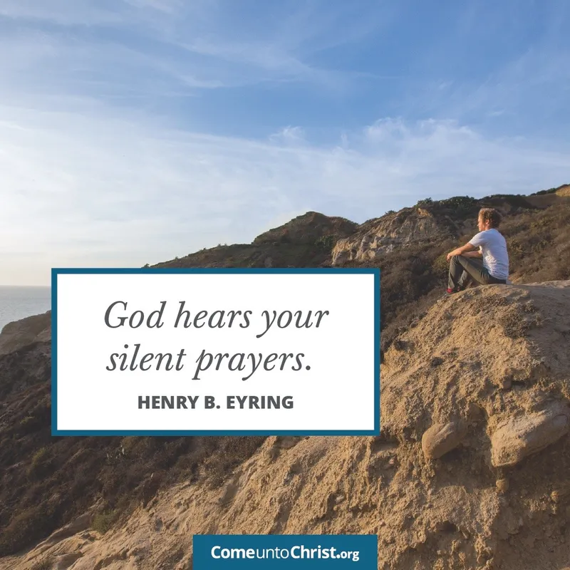 God hears your silent prayers