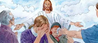 Jesus will show His wounds