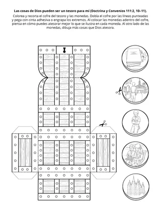 Hoja de actividades para niños