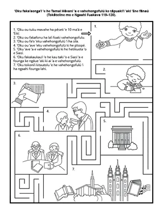 peesi ʻekitivitī maʻá e fānaú