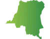 map of DR Congo