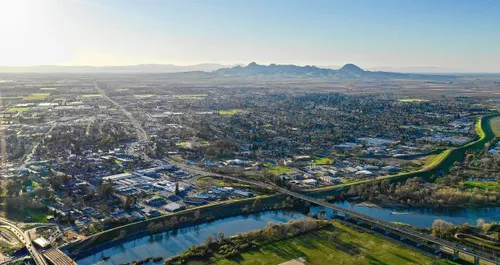 view of Yuba City, California