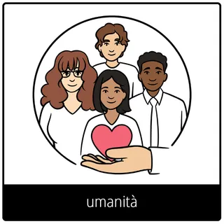 simbolo del Vangelo “umanità”