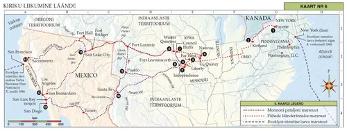 Kiriku ajaloo kaart nr 6