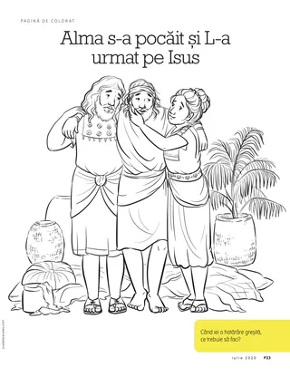 Alma Repented and Followed Jesus