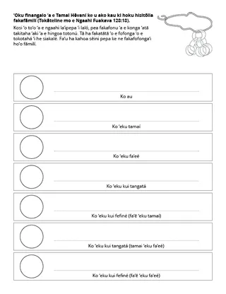 peesi ʻekitivitī maʻá e fānaú