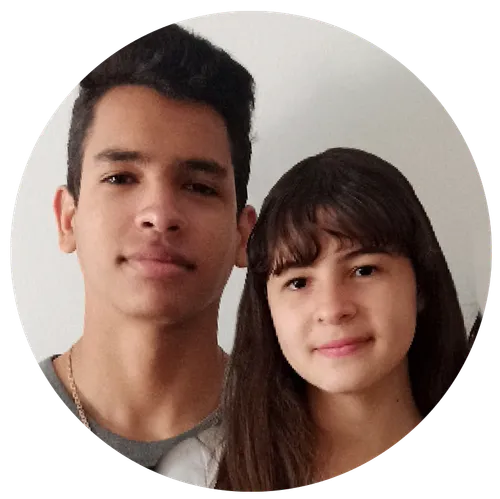 young man and young woman