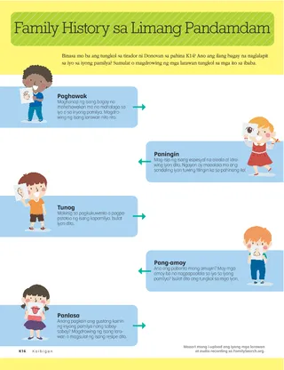 Family History in Five Senses