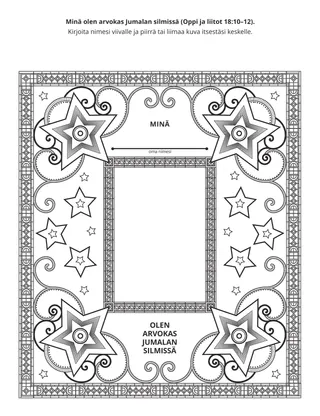 Tehtäväsivu lapsille