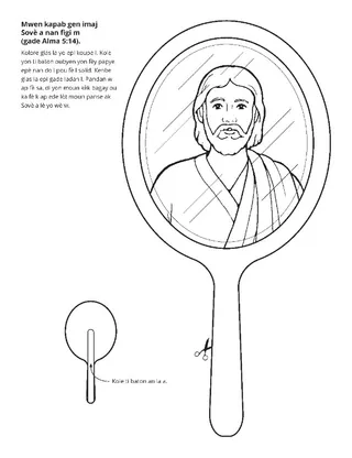 paj aktivite: M ka sanble avèk Sovè a   