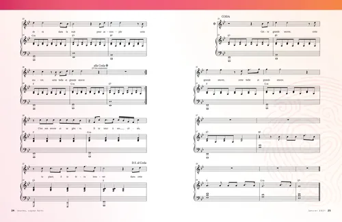 Une grande œuvre : Chant du thème des jeunes pour 2021