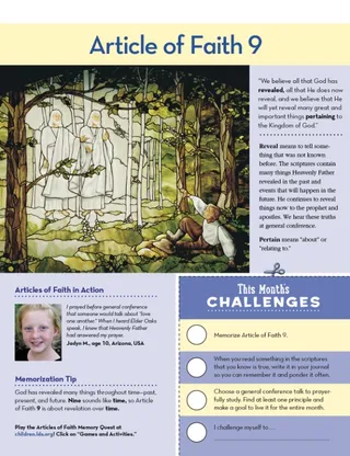 Article of Faith 9