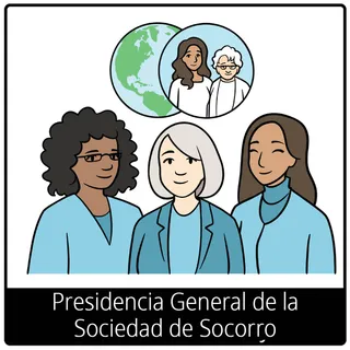 símbolo del Evangelio de Presidencia General de la Sociedad de Socorro