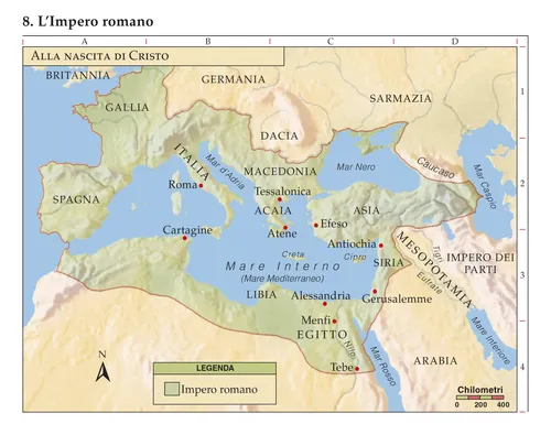 cartina della Bibbia 8