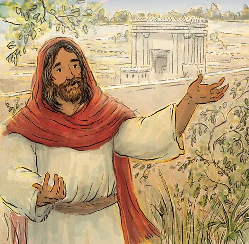 Jesus Christ talking