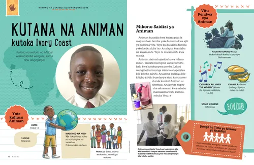 Page from the May/June 2022 Friend Magazine.