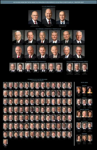 General Authority and General Officer chart