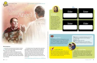 Peter Teaches Cornelius