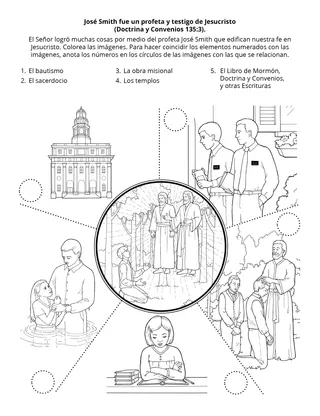 Hoja de actividades para niños
