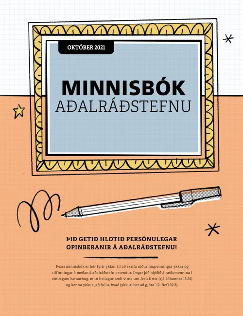 Minnisbók aðalráðstefnu