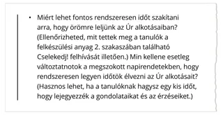 kérdés a 4. leckéből