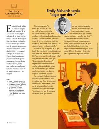 article on Emily Richards